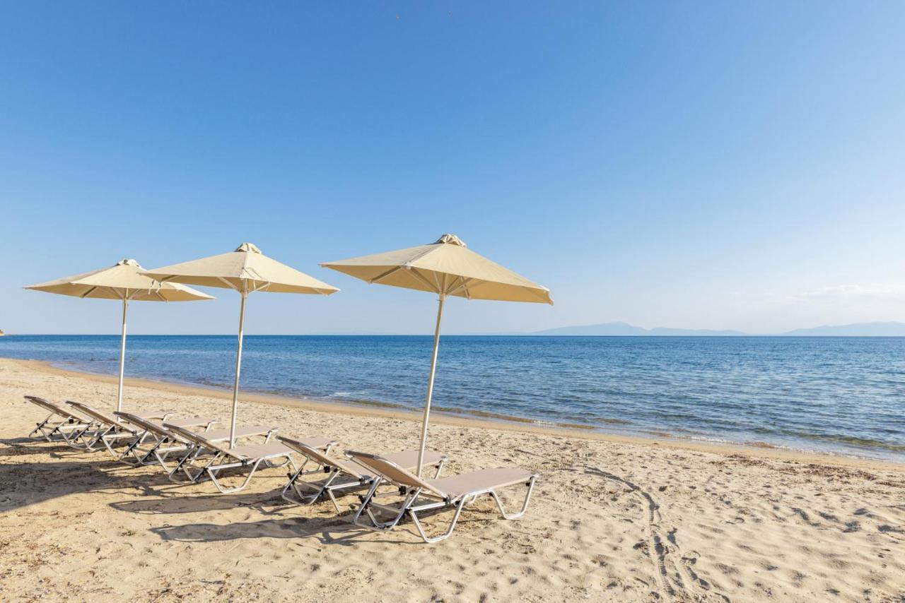 Luna Villa Private Beach Nea Iraklia Luaran gambar