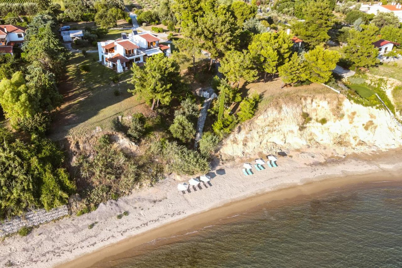 Luna Villa Private Beach Nea Iraklia Luaran gambar
