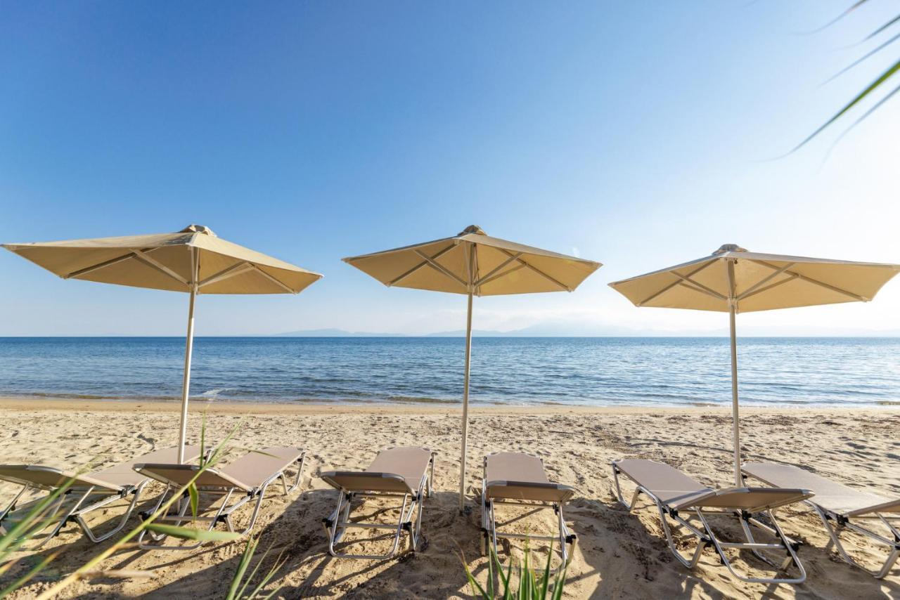 Luna Villa Private Beach Nea Iraklia Luaran gambar