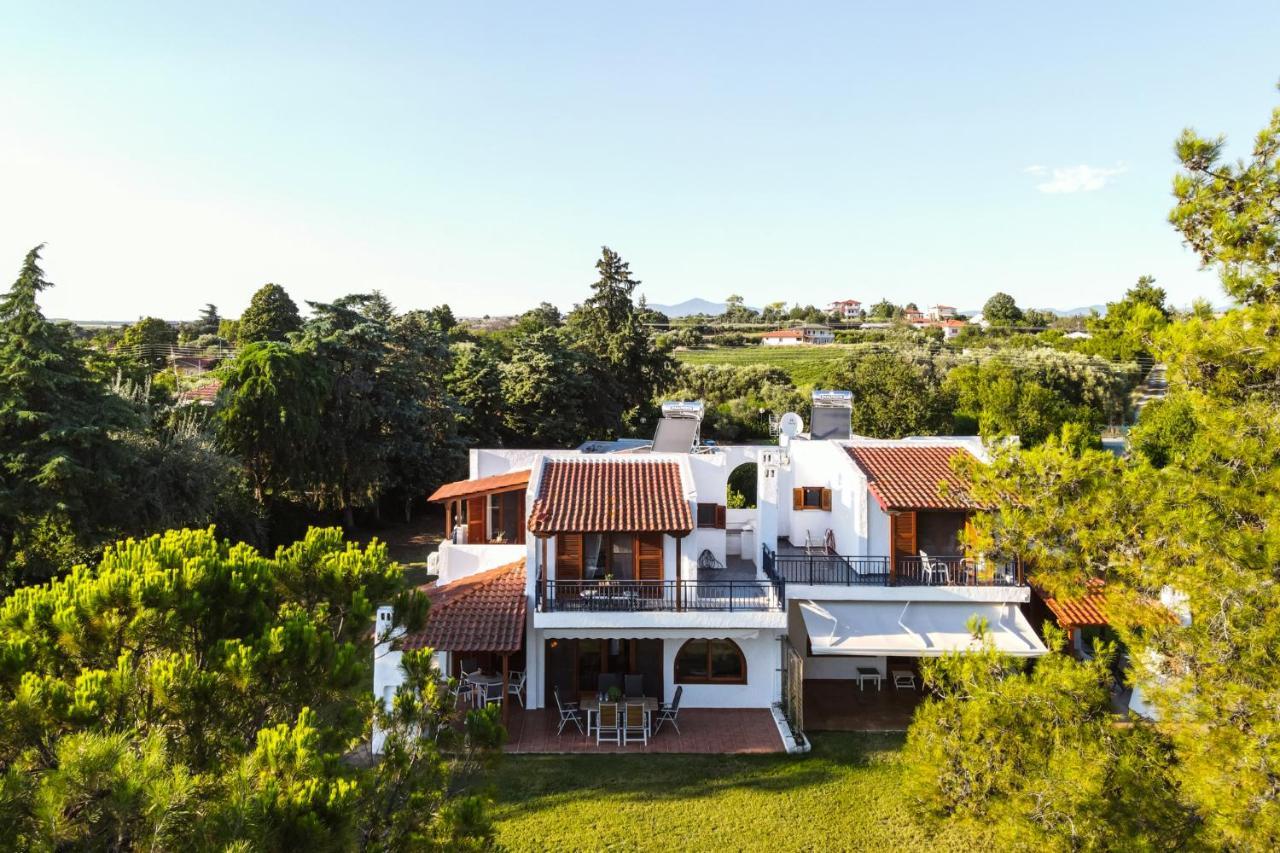 Luna Villa Private Beach Nea Iraklia Luaran gambar